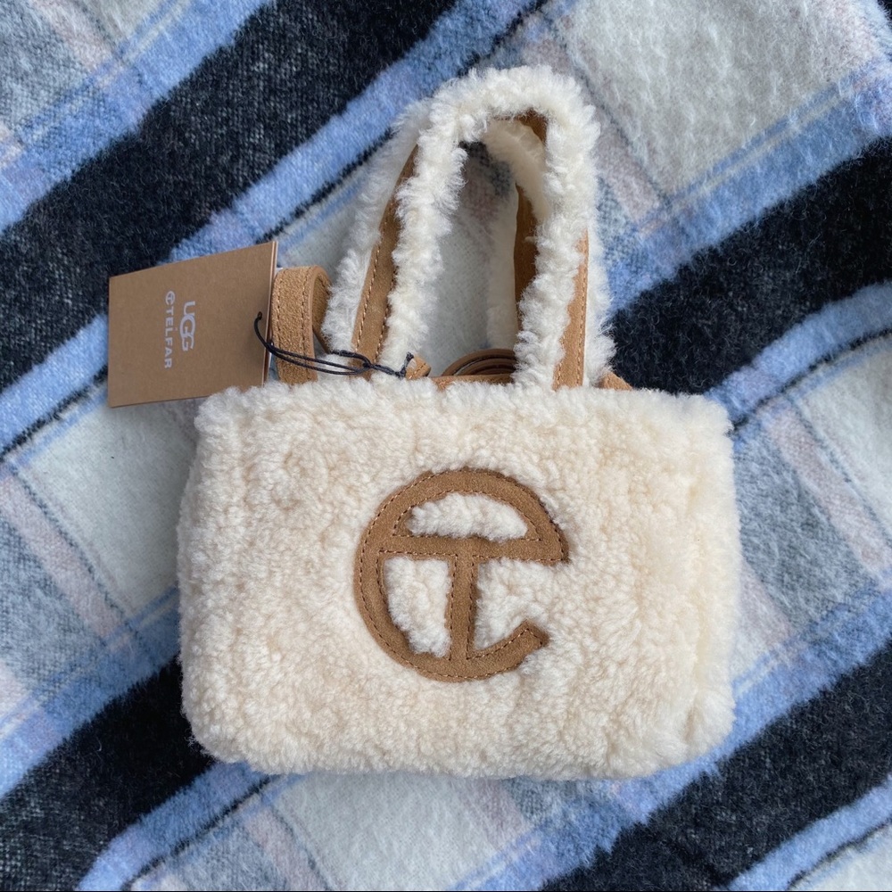 Ugg x Telfar reverse shopper bag